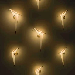 Hot Moooi Perch Wandlamp Wit, goud