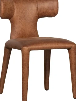 Hot WOOOD Permit Eetkamerstoel Cognac