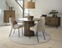 Discount Eijerkamp Collectie Philou Eettafel Smoked Oak