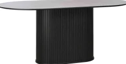 Feelings Wonen Philou Ovaal Eettafel Black Oak