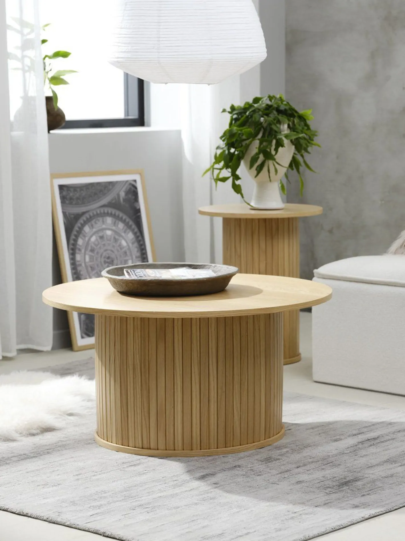 Best Eijerkamp Collectie Philou Rond Salontafel Natural Oak