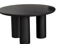 Sale Studio HENK Pillar Rond Salontafel Gerookt Gebeitst