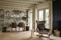 Outlet Claudi Pitty Poef Olive