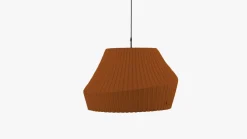New Hollands Licht Pleat 75 Hanglamp Cinnamon Brown