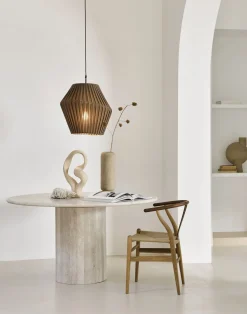 Hot Hollands Licht Pleat 50 Hanglamp Sand Taupe