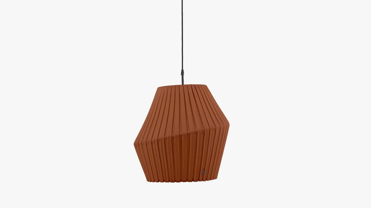 Hollands Licht Pleat 50 Hanglamp Cinnamon Brown