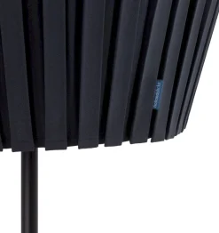 Hot Hollands Licht Pleat 50 Vloerlamp Anthracite