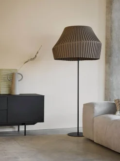 Online Hollands Licht Pleat 75 Vloerlamp Sand Taupe