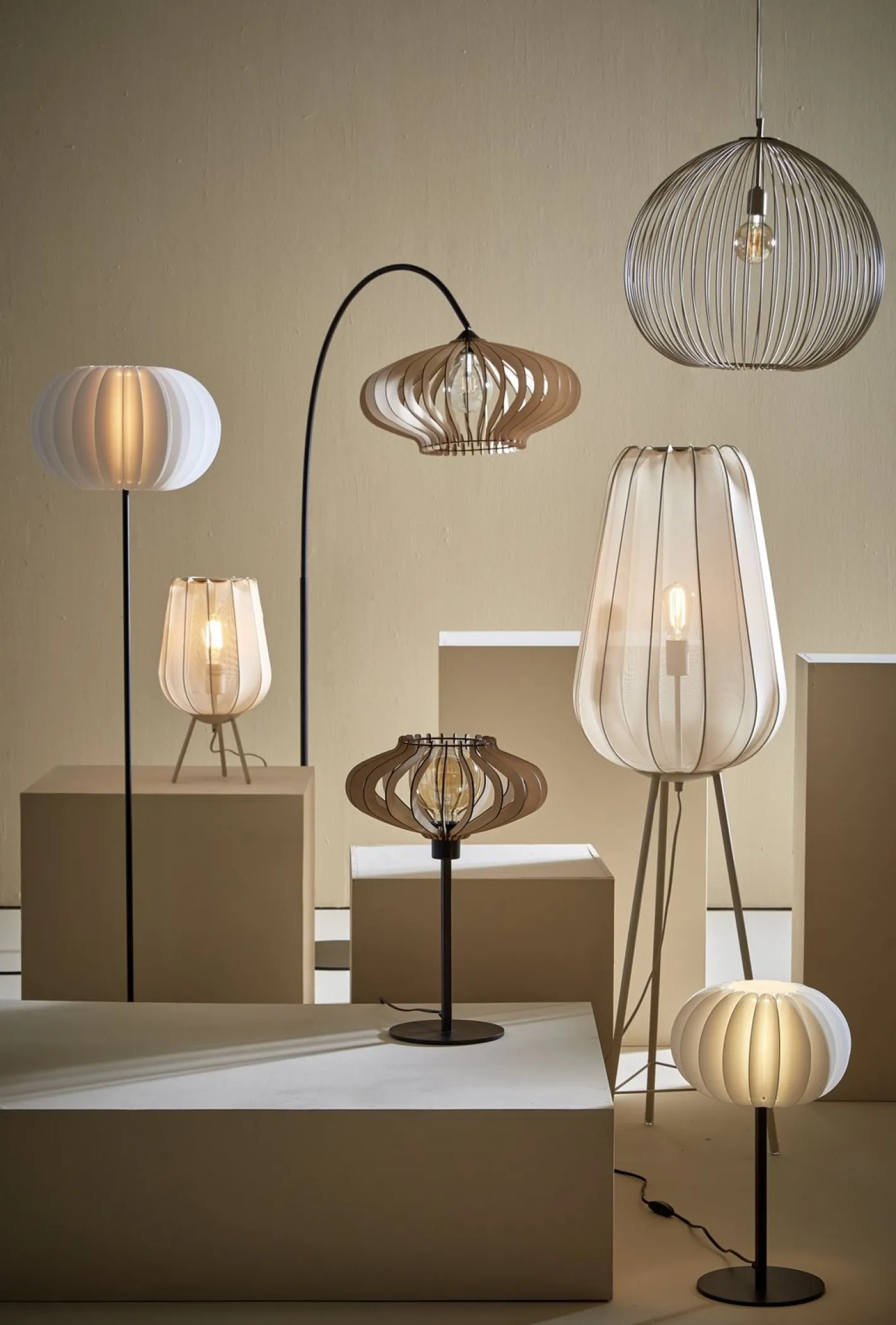 Discount Trendhopper Plumeria Vloerlamp Zand