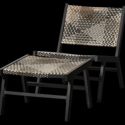 Sale WOOOD Pom Hocker Black