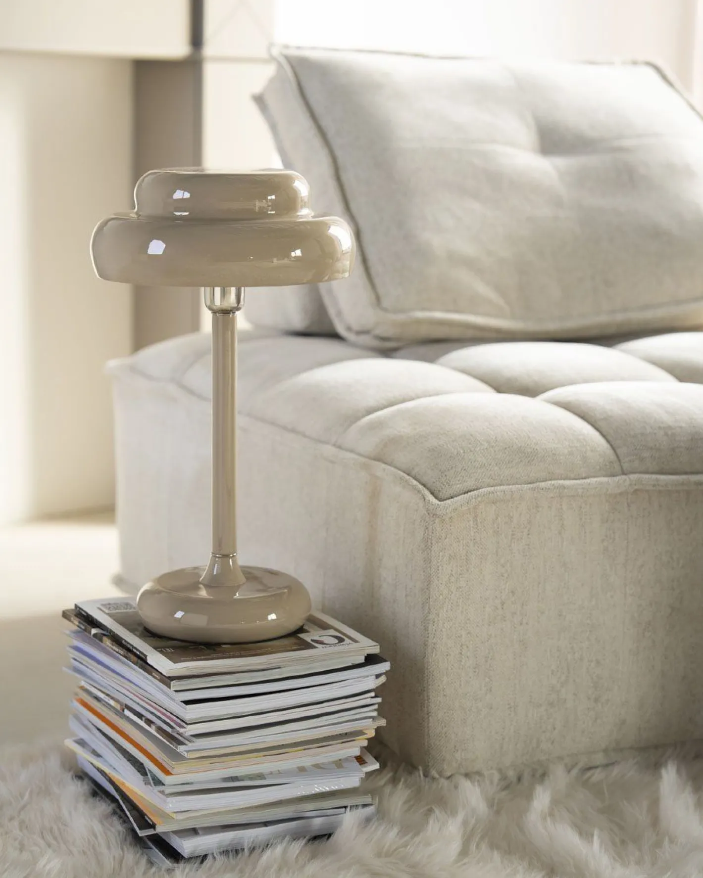 Clearance By Boo Pomm Tafellamp Beige