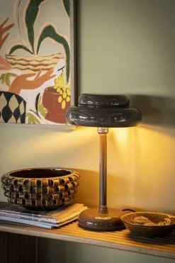 Hot By Boo Pomm Tafellamp Donker Bruin
