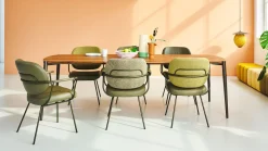 Outlet Bert Plantagie Poppy Eettafel Pale Grey