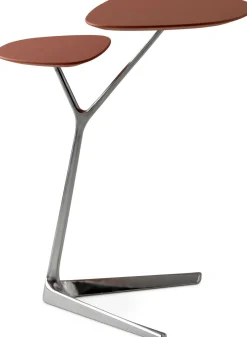 Discount Leolux Portello Bijzettafel Bruin