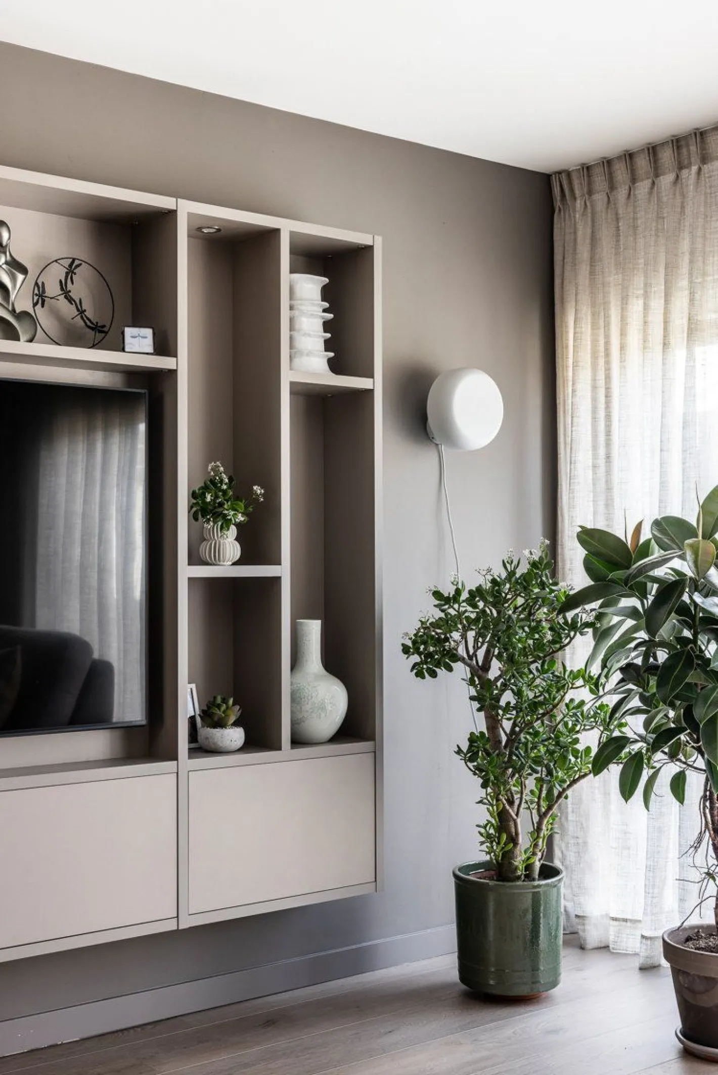 New It's about RoMi Porto Wandlamp Light Grey