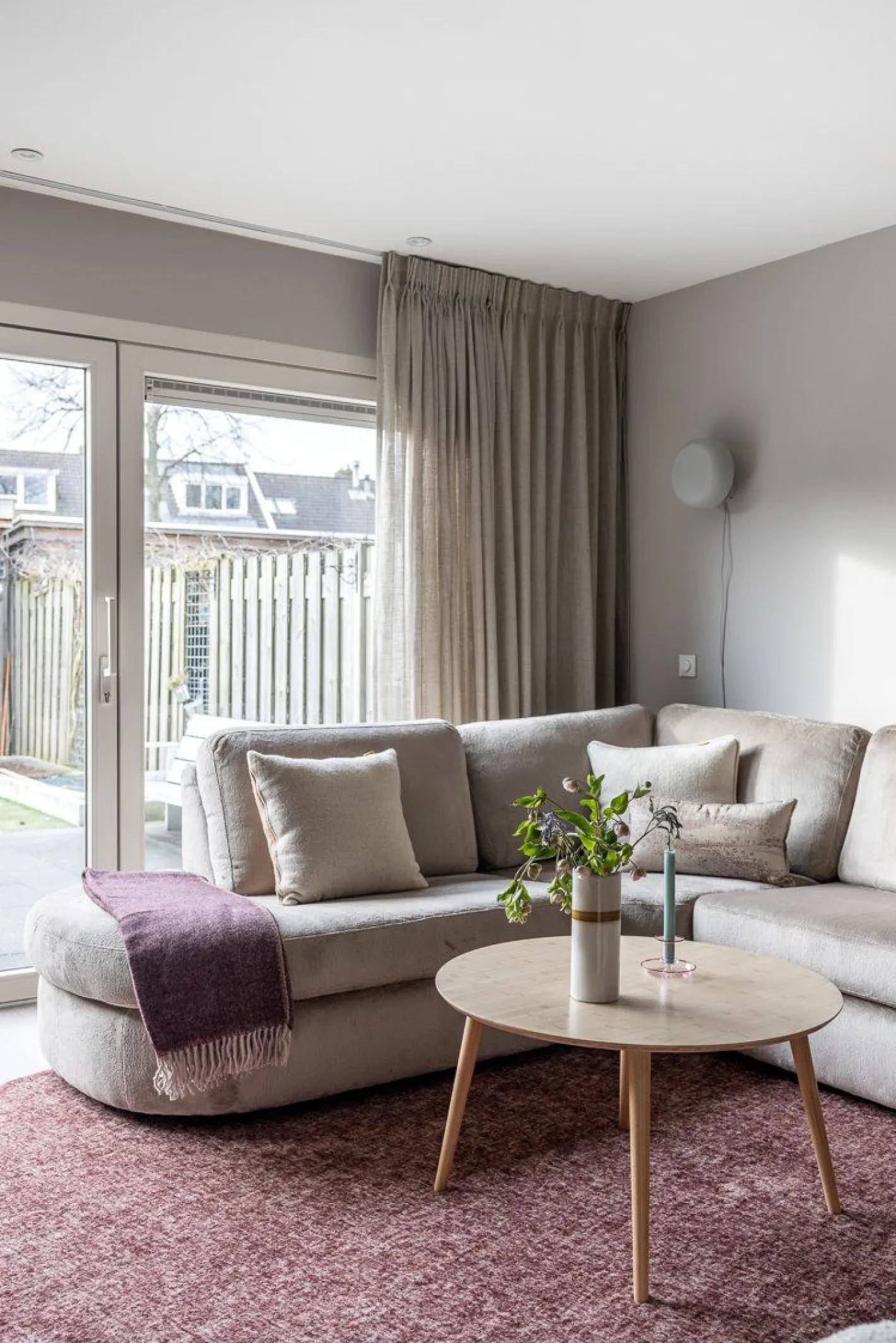 New It's about RoMi Porto Wandlamp Light Grey