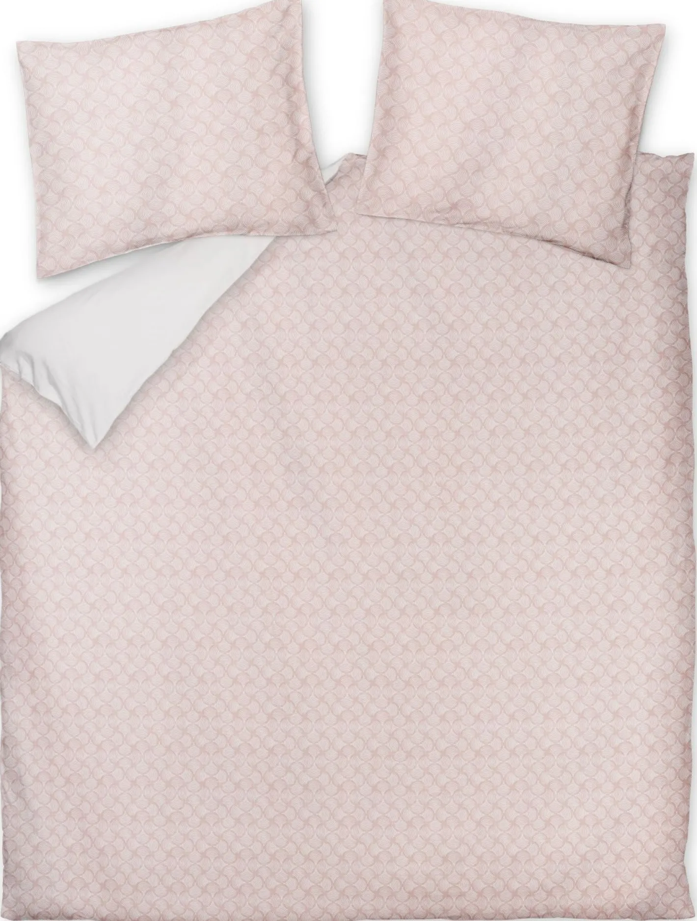 Outlet Vandyck Pure Aura 140x220 Dekbedovertrek Blush