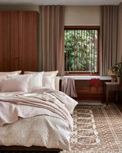 Outlet Vandyck Pure Aura 140x220 Dekbedovertrek Blush