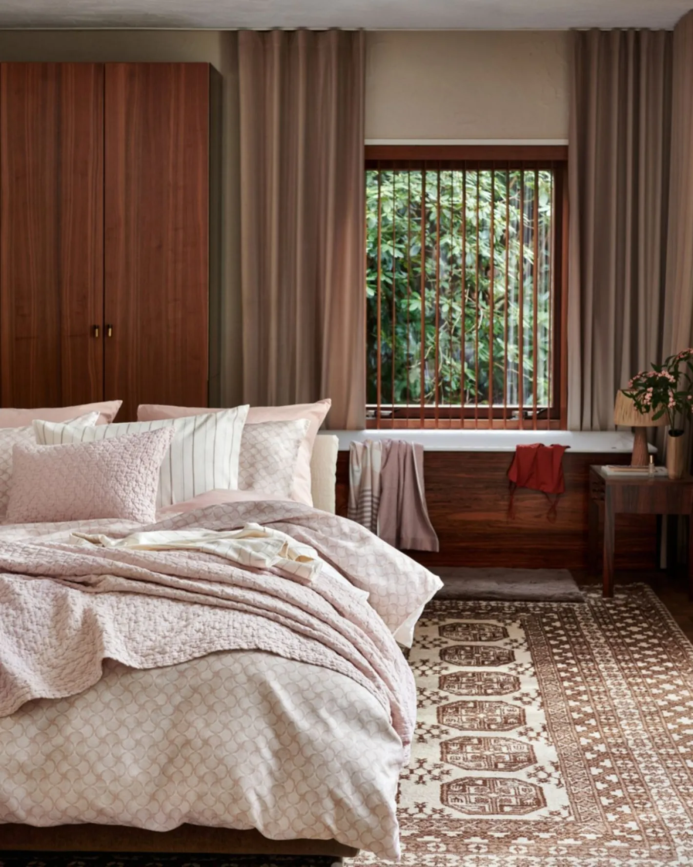 Outlet Vandyck Pure Aura 140x220 Dekbedovertrek Blush