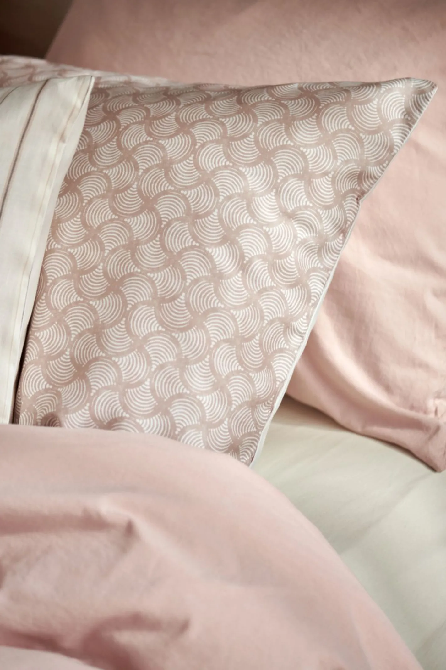 Outlet Vandyck Pure Aura 140x220 Dekbedovertrek Blush