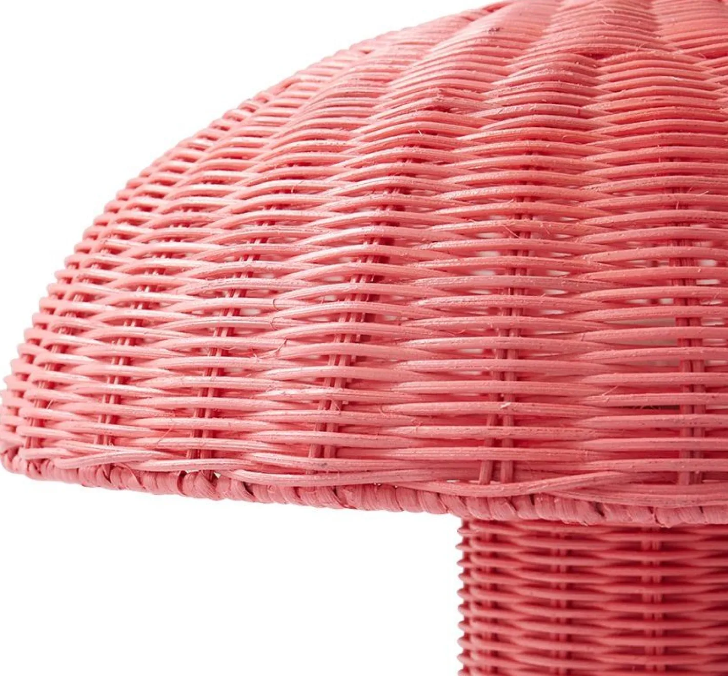 New HKLIVING Rattan Tafellamp Roze