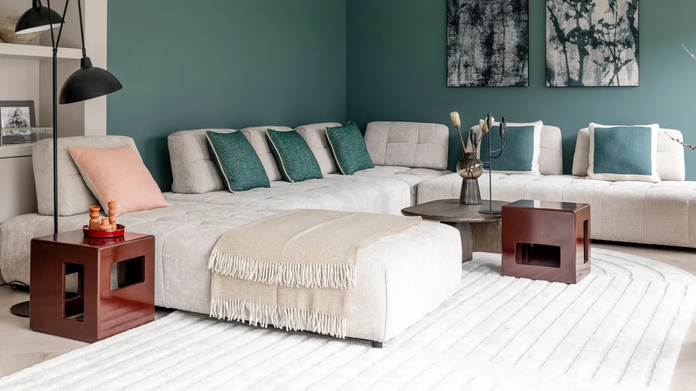 Eijerkamp Collectie Recycled Sierkussen Pine Green