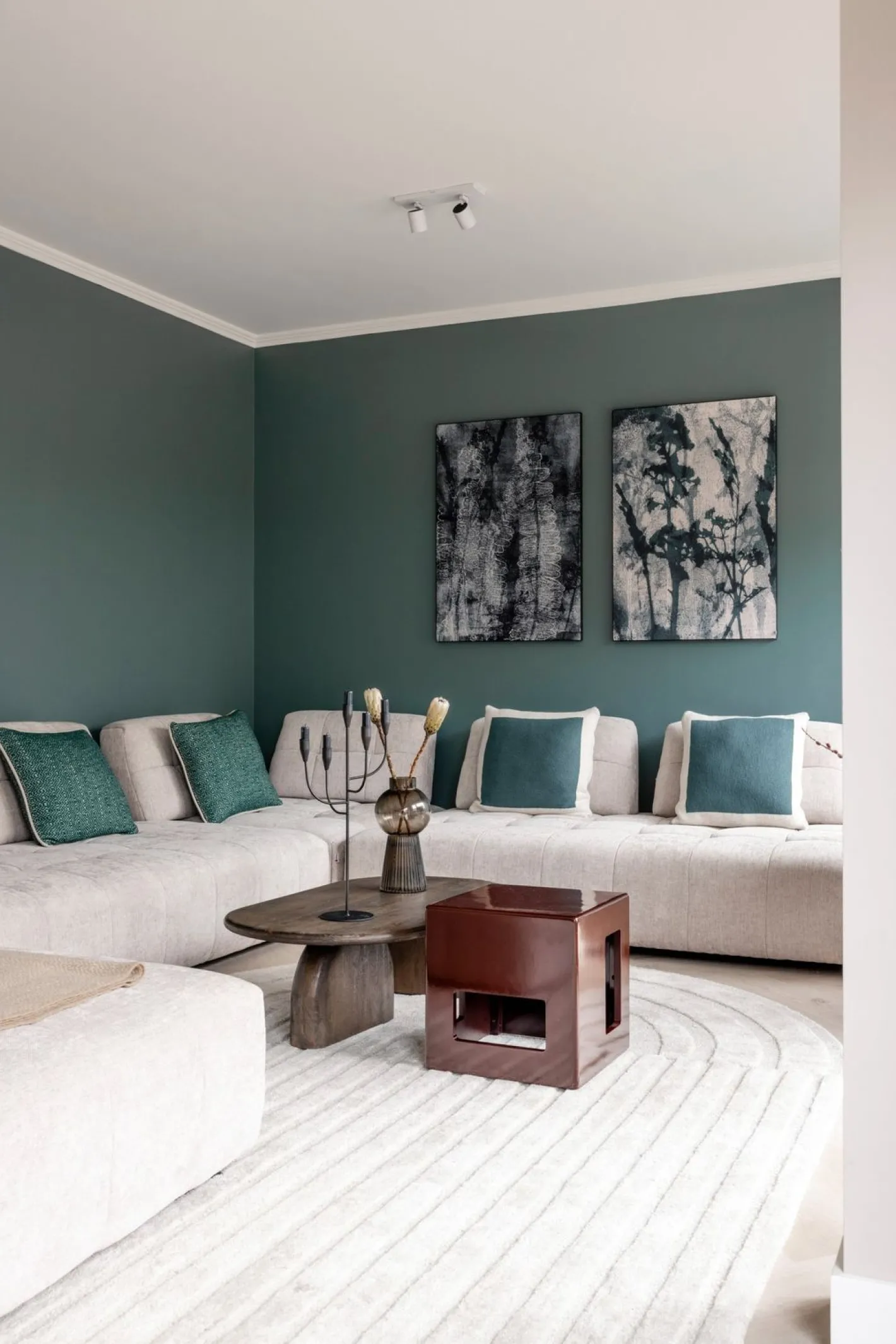 Eijerkamp Collectie Recycled Sierkussen Pine Green
