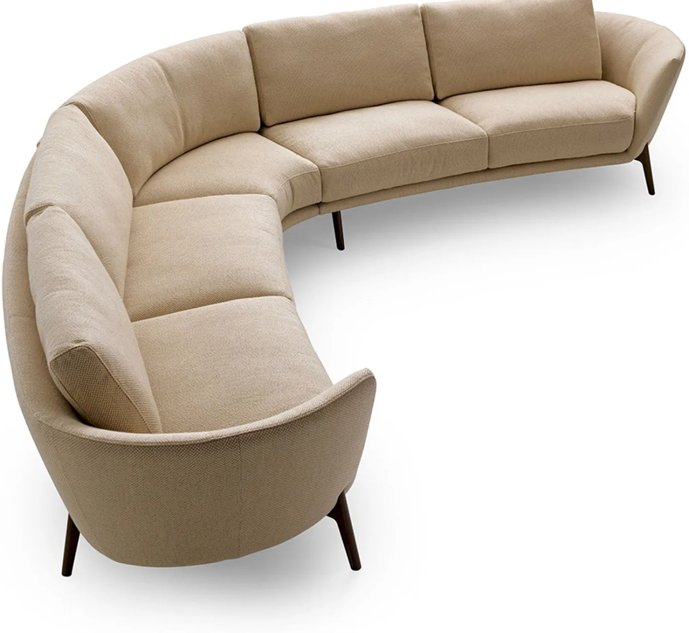 Sale Leolux Rego Hoekbank Bruin