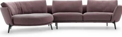 Sale Leolux Rego Hoekbank Bruin