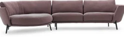 Sale Leolux Rego Hoekbank Bruin