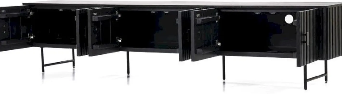 Clearance Eleonora Remi TV-meubel Zwart