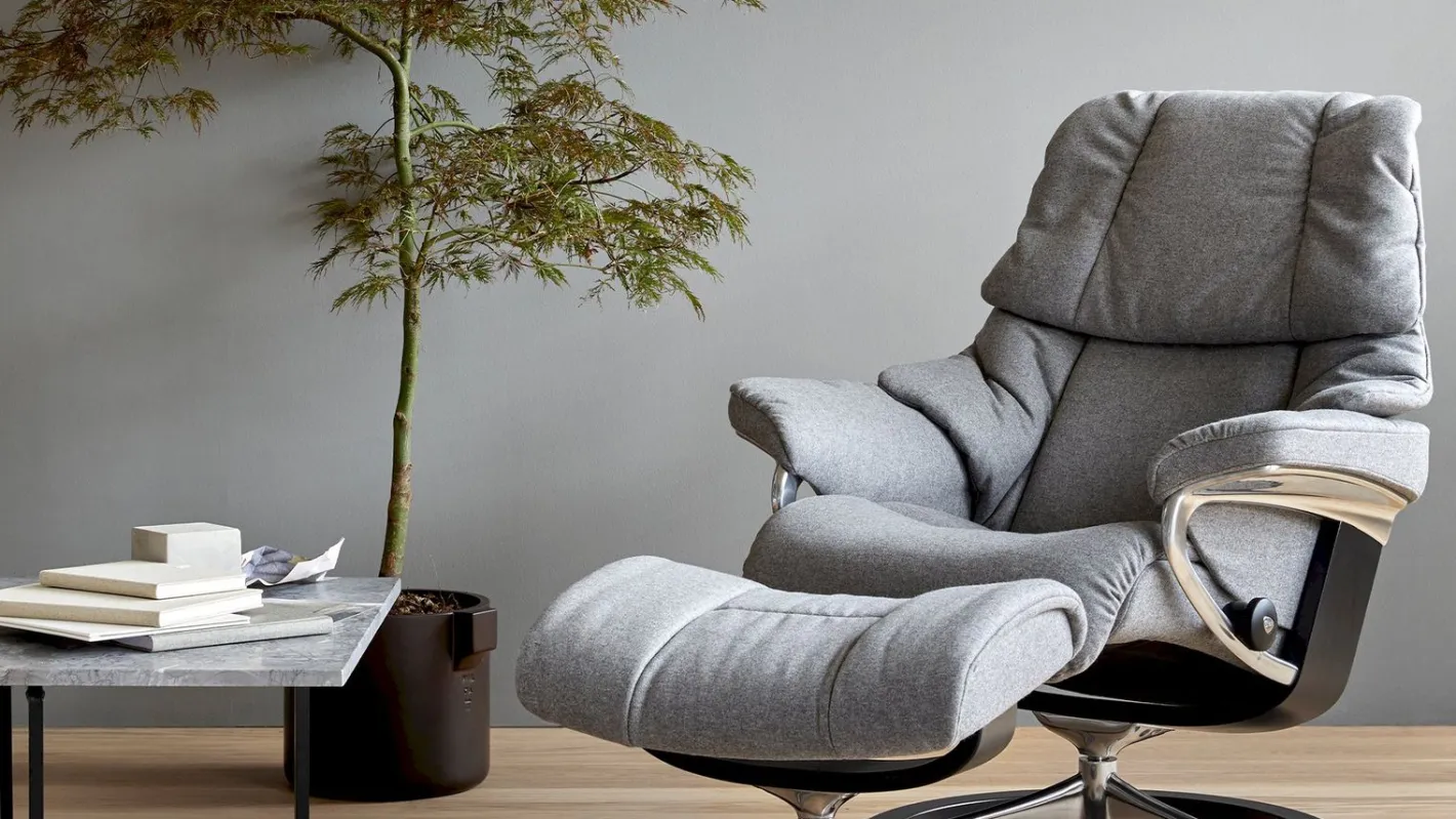 Sale Stressless Reno Relaxfauteuil Light Grey