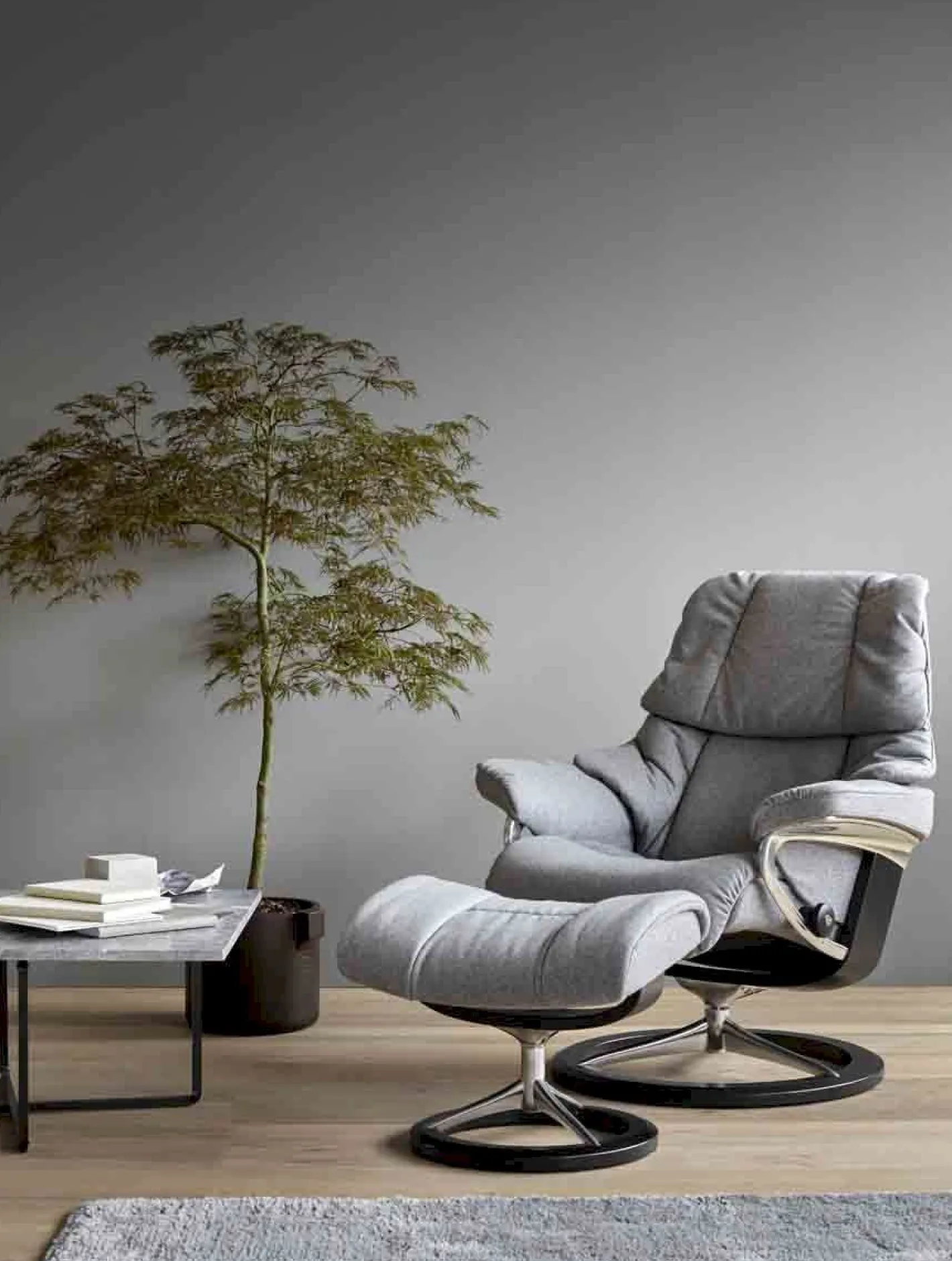Sale Stressless Reno Relaxfauteuil Light Grey