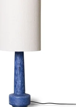 HKLIVING Retro Lampenvoet Blauw