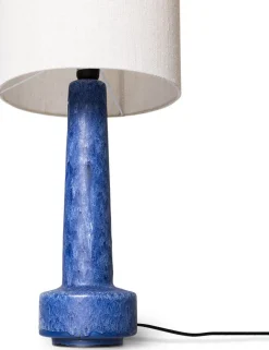 HKLIVING Retro Lampenvoet Blauw