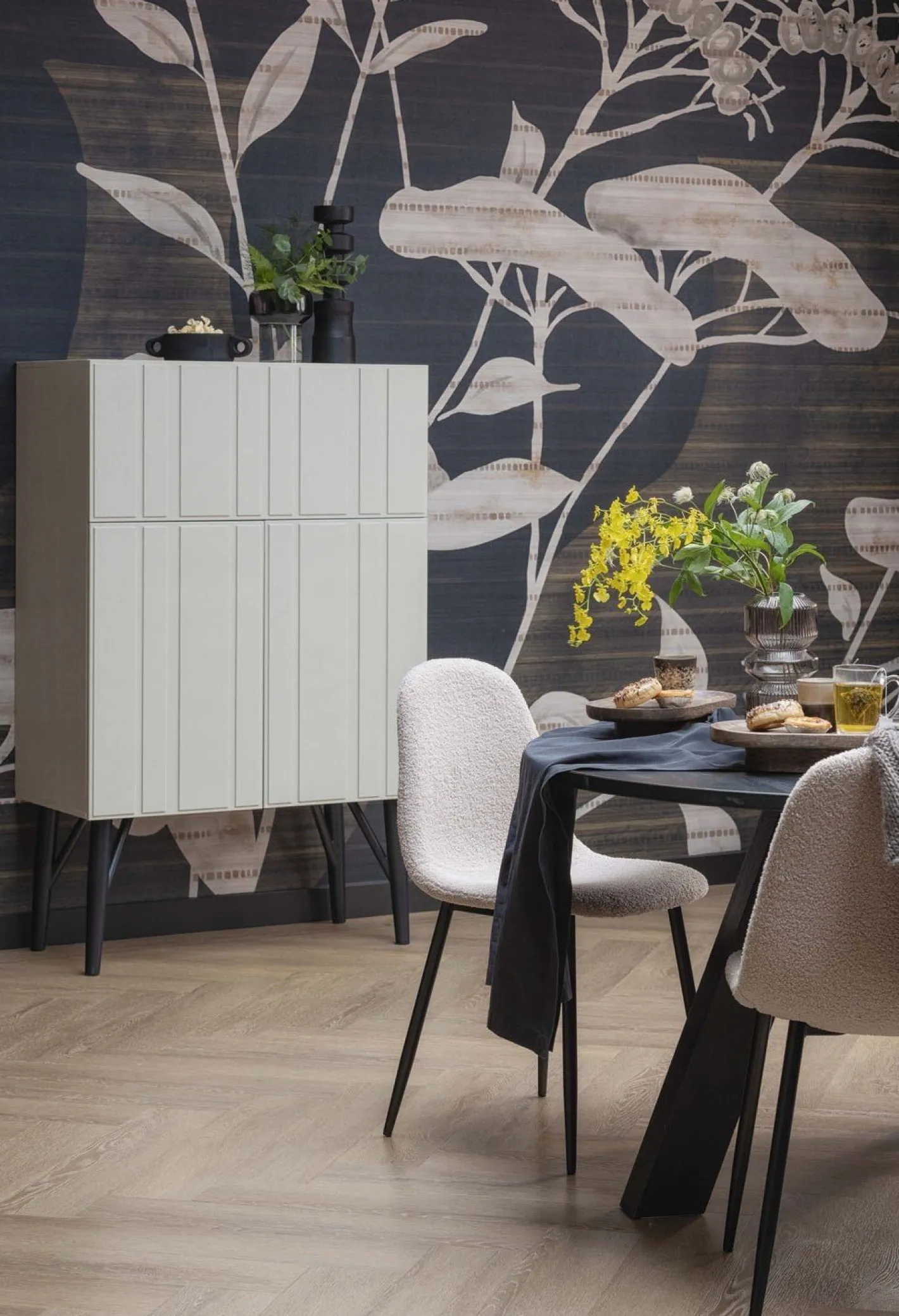Outlet WOOOD Rhonda Eettafel Blacknight