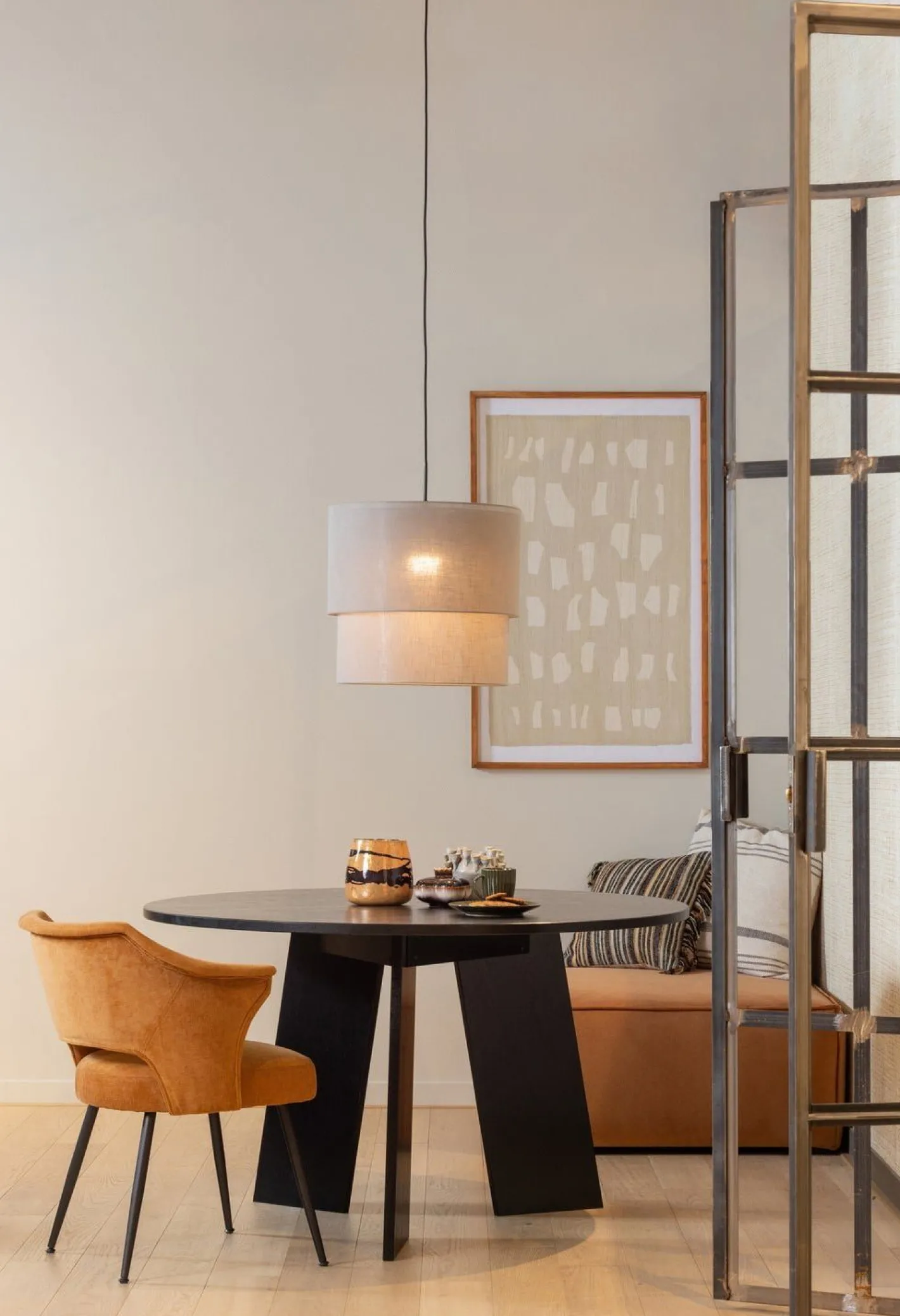 Outlet WOOOD Rhonda Eettafel Blacknight