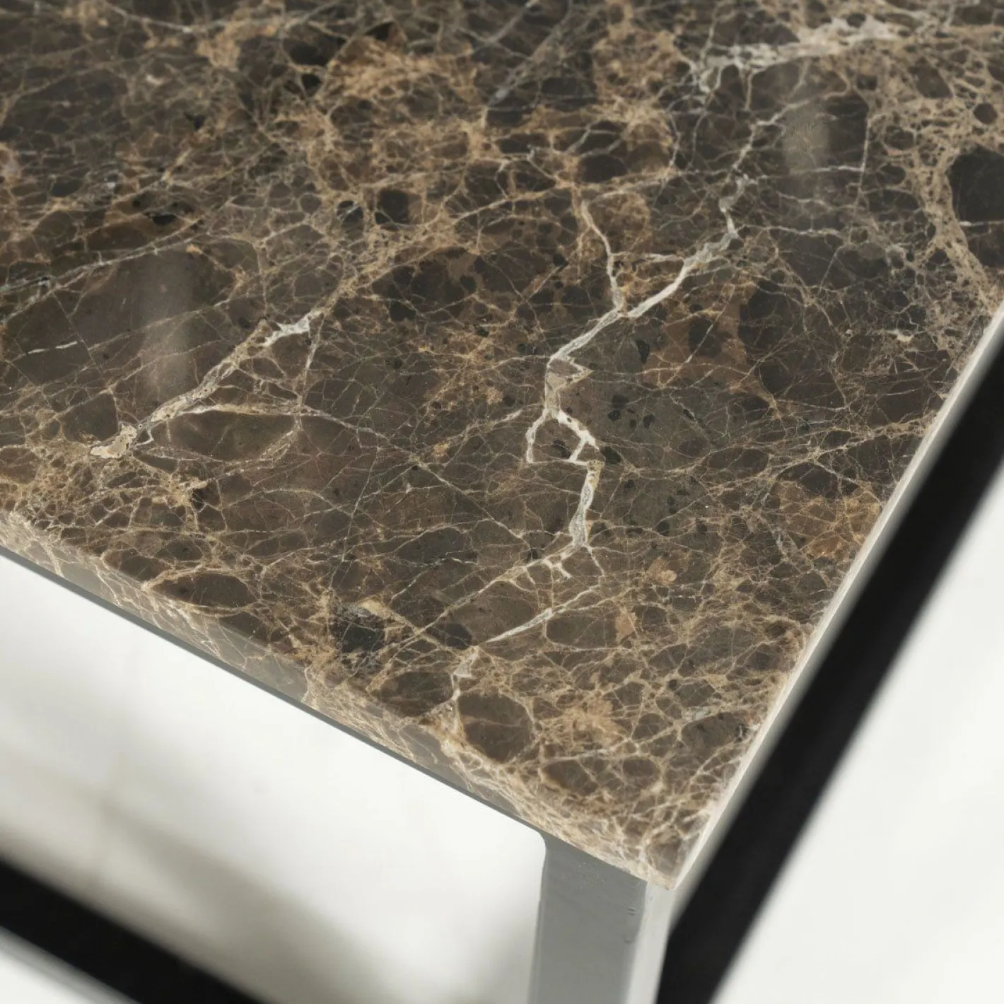 Outlet Eleonora Rico Rechthoek Salontafel Zwart, Bruin
