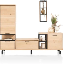 Hot Henders en Hazel Ridge 1-deurs Kast Natural