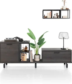 New Henders en Hazel Ridge 2-niche Kast Castle Antraciet