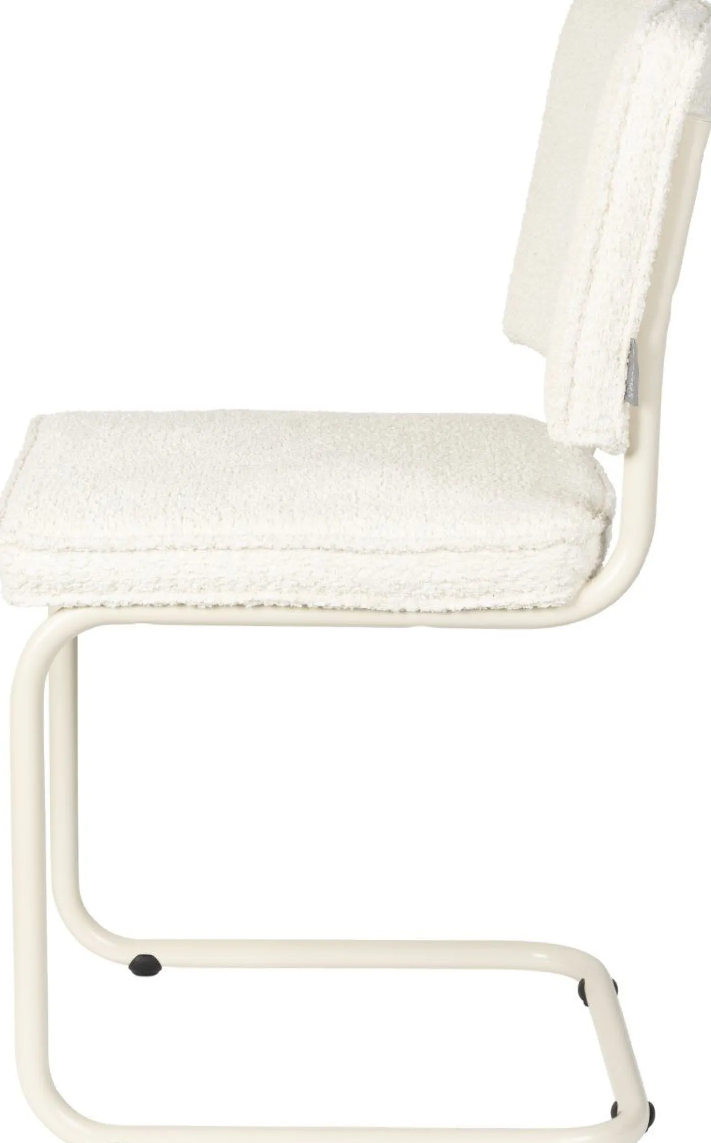 Outlet Zuiver Ridge Soft (set van 2) Eetkamerstoel Gebroken Wit