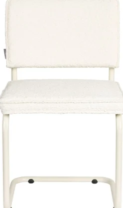 Outlet Zuiver Ridge Soft (set van 2) Eetkamerstoel Gebroken Wit