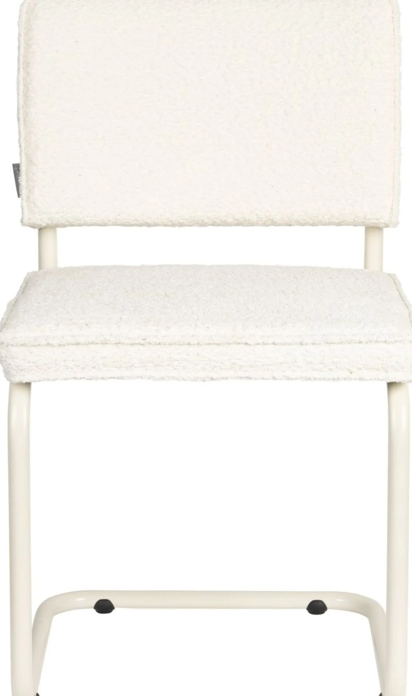 Outlet Zuiver Ridge Soft (set van 2) Eetkamerstoel Gebroken Wit