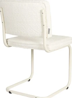 Outlet Zuiver Ridge Soft (set van 2) Eetkamerstoel Gebroken Wit