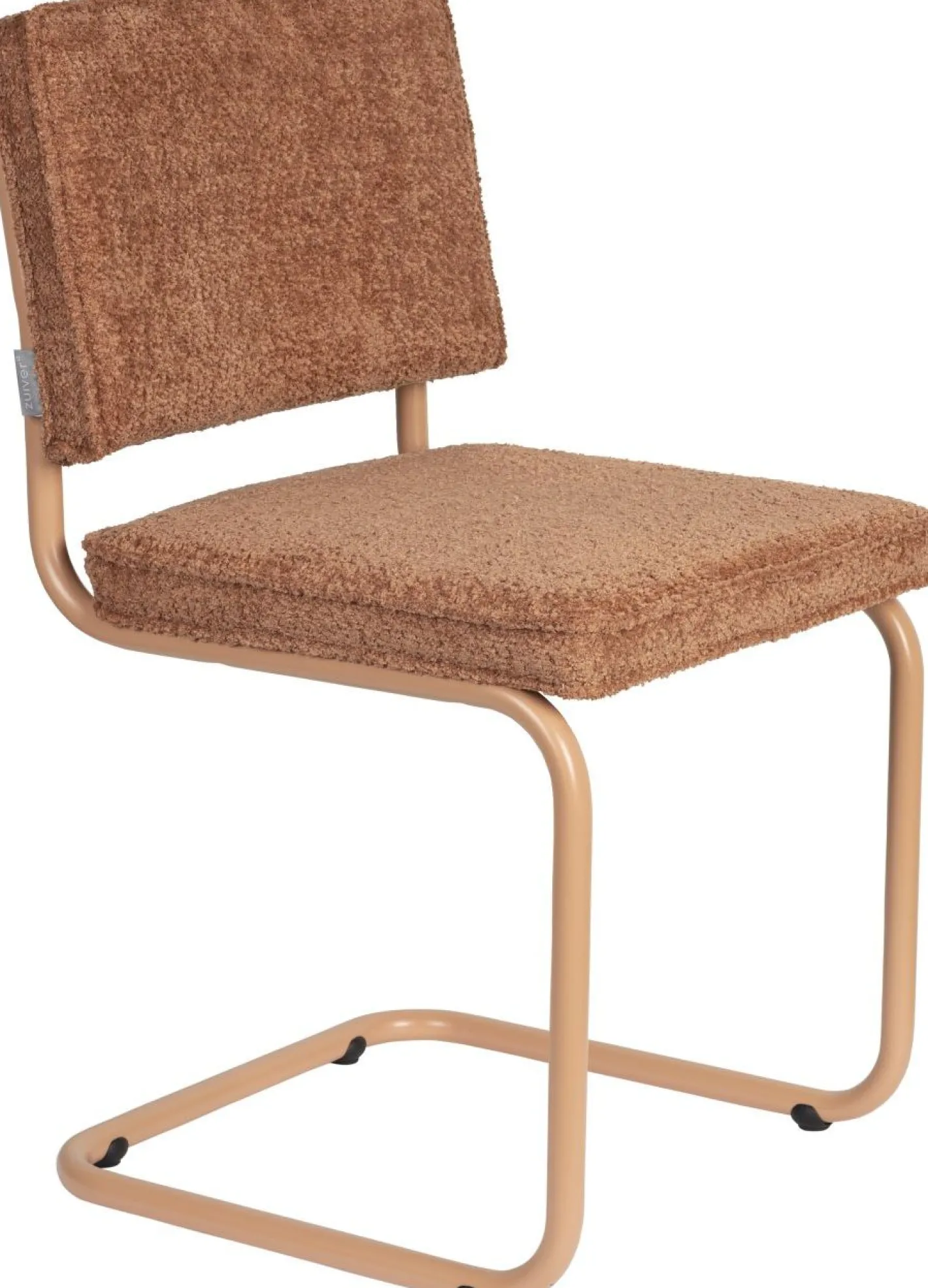 Clearance Zuiver Ridge Soft (set van 2) Eetkamerstoel Terracotta