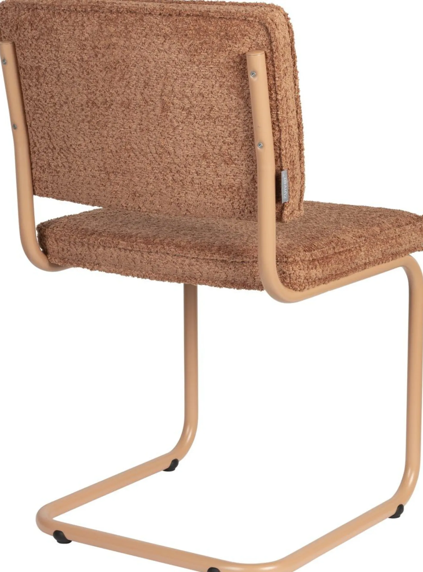 Clearance Zuiver Ridge Soft (set van 2) Eetkamerstoel Terracotta