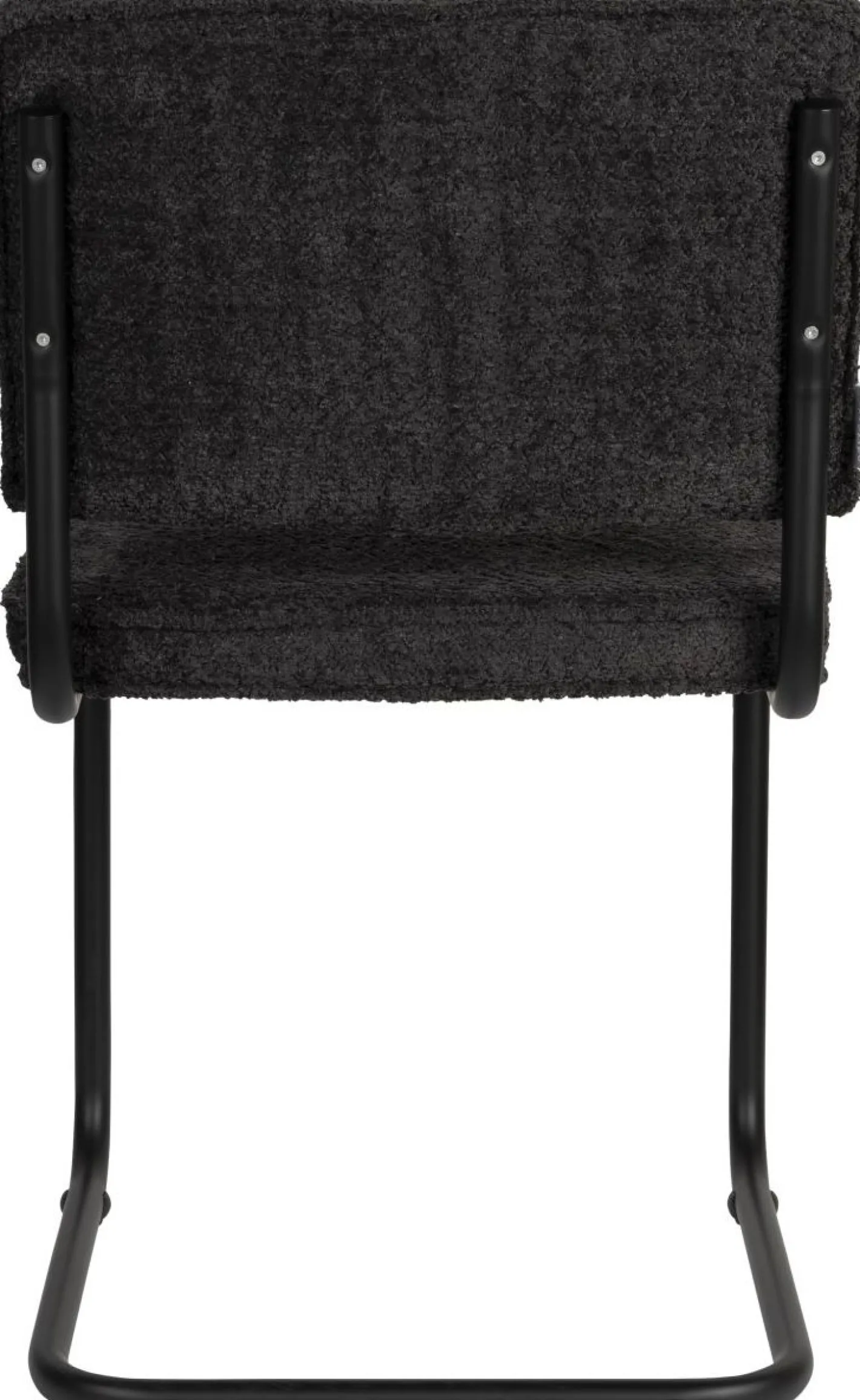 Sale Zuiver Ridge Soft (set van 2) Eetkamerstoel Zwart