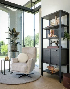 Clearance Henders en Hazel Ridgefield Roomdivider Castle Antraciet