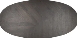 Outlet Henders en Hazel Ridgefield Elips Eettafel Castle Antraciet