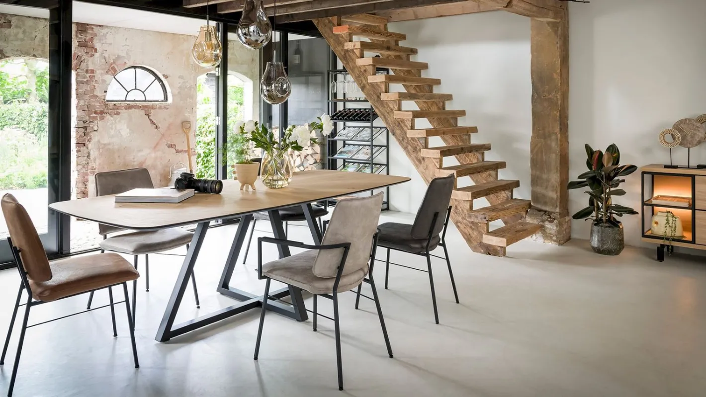 Hot Henders en Hazel Ridgefield Oval Eettafel Natural